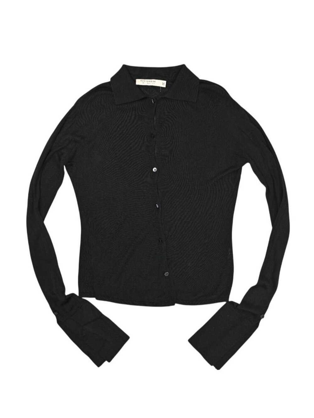 Bec & Bridge Button Front Shirt in Black